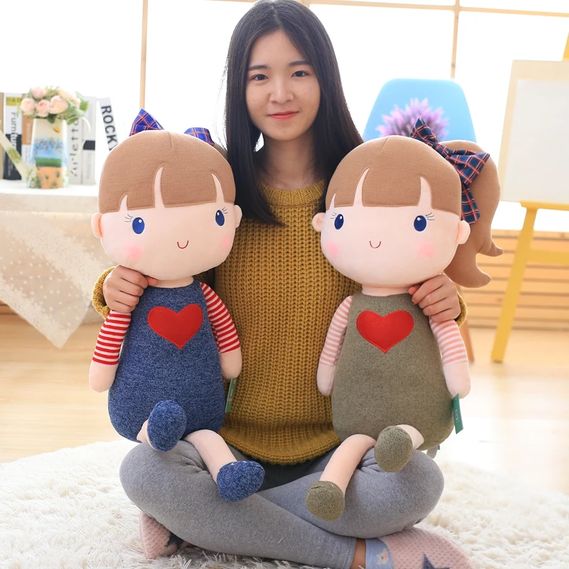 Новинка 2017 изысканная милая плюшевая девушка лучшего качества большая модель