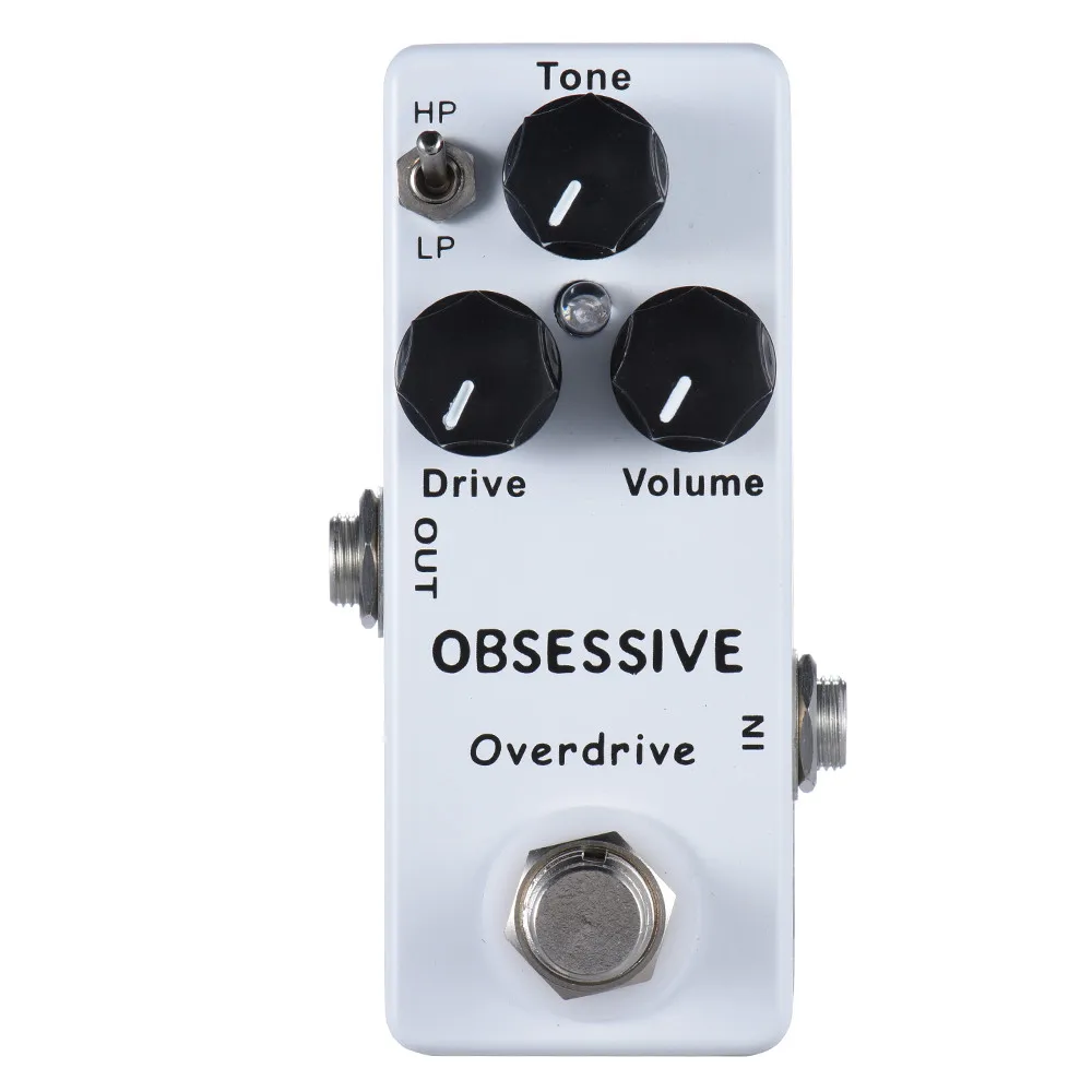 OCD OVERDRIVE Moskyaudio мини-гитарная педаль для звукового эффекта овердрайв, задержки, искажения, boost, педали предусилителя - Цвет: OCD OVERDRIVE