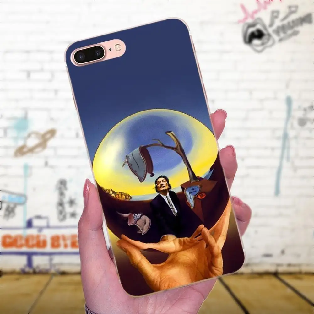 Salvador Dali Art Diy Beautiful For Galaxy A3 A5 A7 On5 On7 2015 2016 2017 Grand Alpha G850 Core2 Prime S2 I9082 Soft Cover Case | Мобильные
