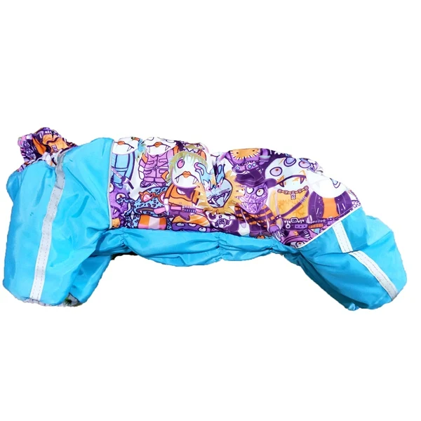 Purple Girl Pet Зимняя одежда для девочек и мальчиков; Роскошная теплая пуховая куртка для маленьких собак; зимний комбинезон на молнии для чихуахуа; Прямая поставка - Цвет: Purple Girl Pet