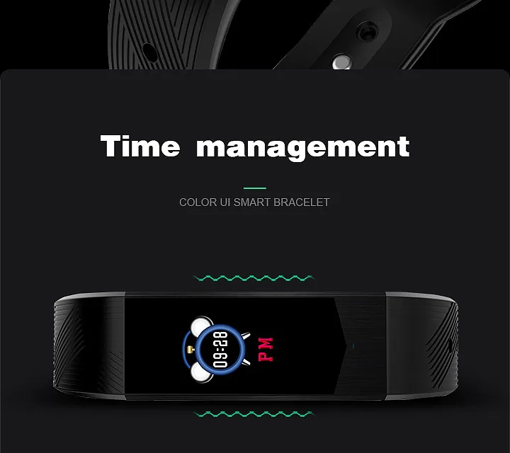 Bozlun умный спортивный фитнес-трекер для Android IOS Bluetooth часы с HeartRate кровяное давление браслет шагомер SmartbandB30