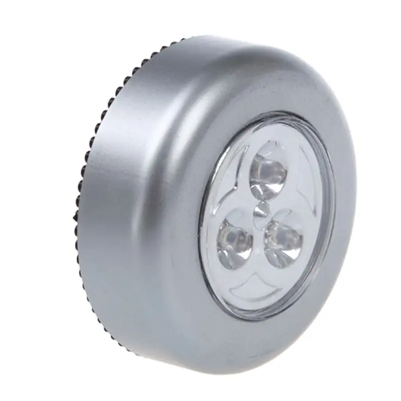Led 6 шт Stick n Click LED Bright Lights-Click Push On Off Light для кухонного шкафа гаража | Лампы и