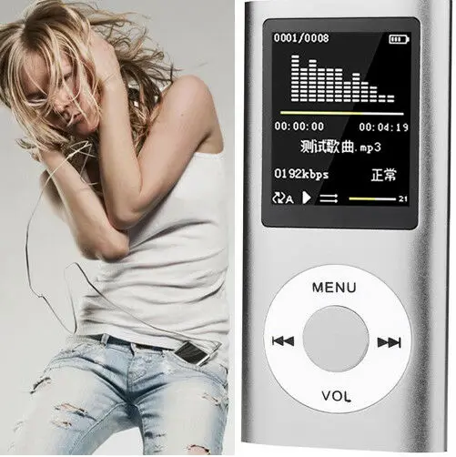 Для IPod Стиль Портативный 1," ЖК-дисплей MP3 MP4 Музыка Видео Медиа-Плеер FM радио Портативный красочные MP3 MP4 плеер Аудио Видео