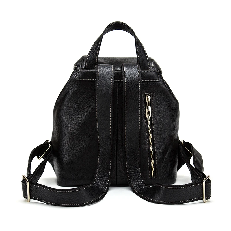 Женский дорожный рюкзак Большой Вместительный из 100% натуральной коровьей кожи