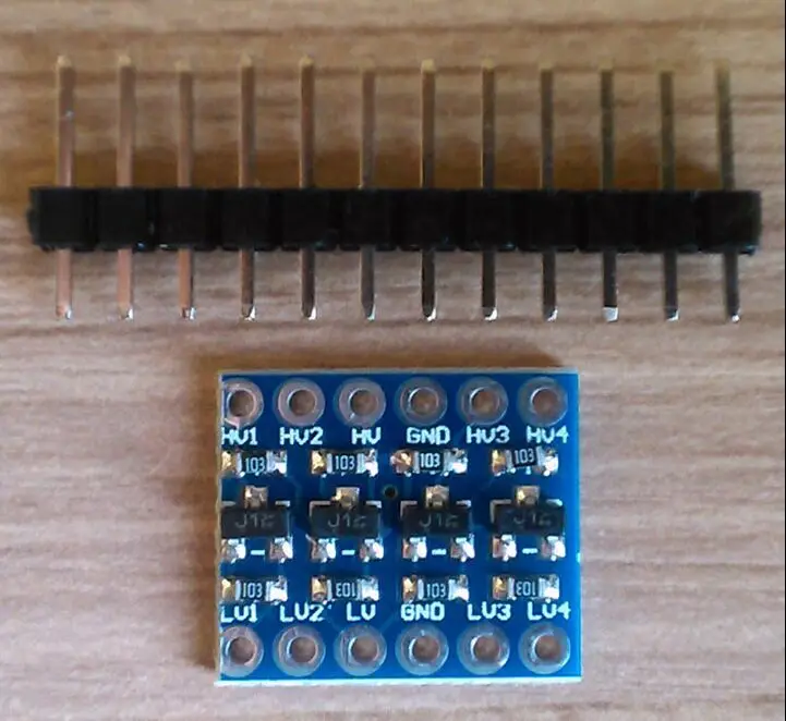 10pcs/lot Logic Level Shifter Bi-Directional Four-way two-way logic level transformation module | Электронные компоненты и
