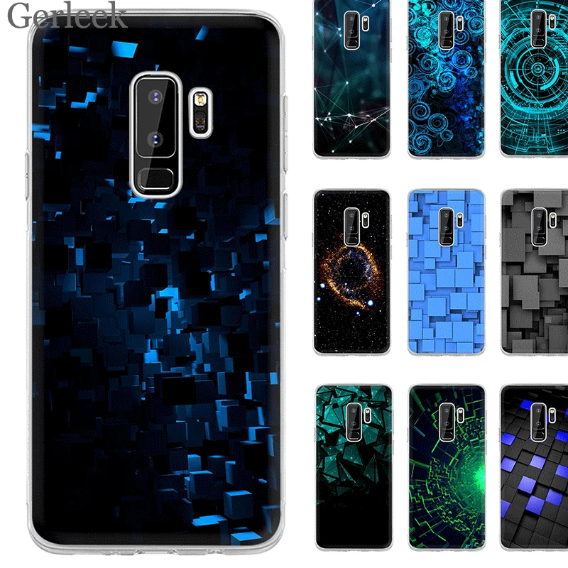 Чехол для телефона Desxz цветные обои Samsung Galaxy S3 S4 S5 S6 S7 Edge S8 S9 S10 Plus S10e жесткий