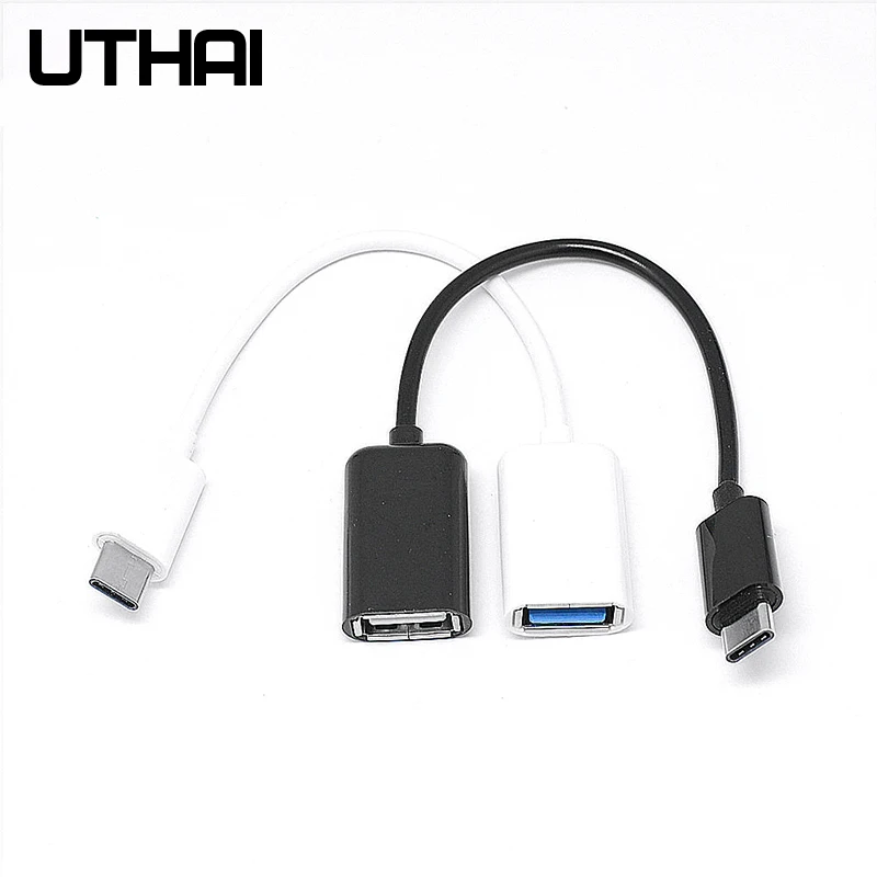 UTHAI J11 Type C к USB адаптеру OTG кабель для MacBook Pro USB2.0 кардридер|Адаптеры карт памяти| |