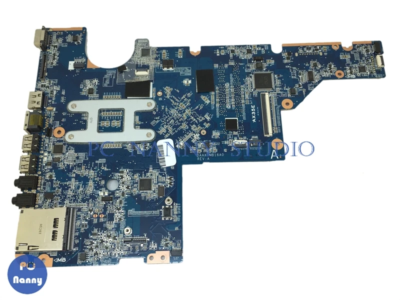 Материнская плата PCNANNY 616449-001 DAAX3MB16A0 для ноутбука HP Pavilion G62 CQ62 G72 материнская gl40 s478