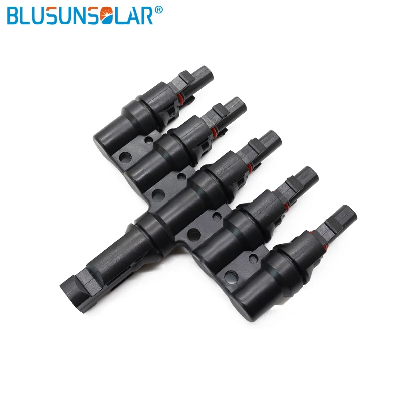 Blusunsolar IP67 5 к 1 T ветви Солнечный разъем папа или мама 100% PP0 2 мм Sq ~ 6 0 | Обустройство