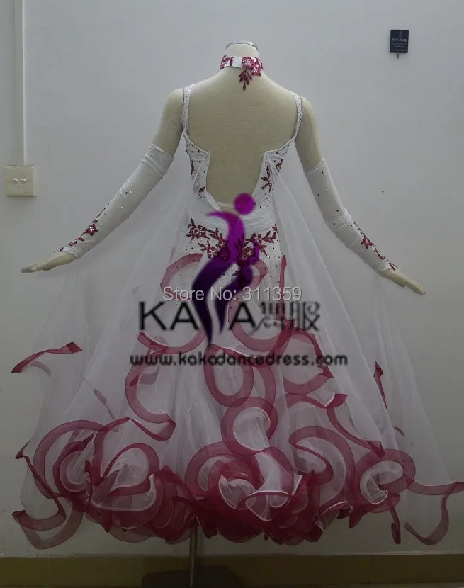 KAKA DANCE B1429 2014 новая одежда для бальных танцев бальное платье вальса женское