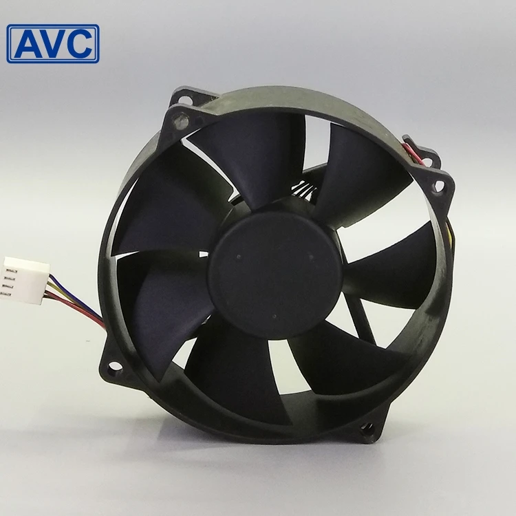 1 шт. coolingfan DA09025B12U 9 см круглая рамка поддерживает вентилятор процессора двойной шарикоподшипник ШИМ 4 провода скорость