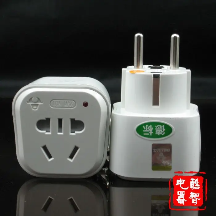 Немецкий Стандартный адаптер питания переменного тока к европейской вилке|adapter to