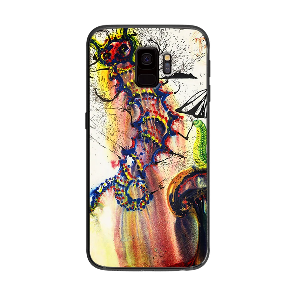 Мягкий чехол для samsung Galaxy S6 S7 S8 S9 S10e Plus Note 8 9 черный силиконовый s|Чехлы-накладки| |