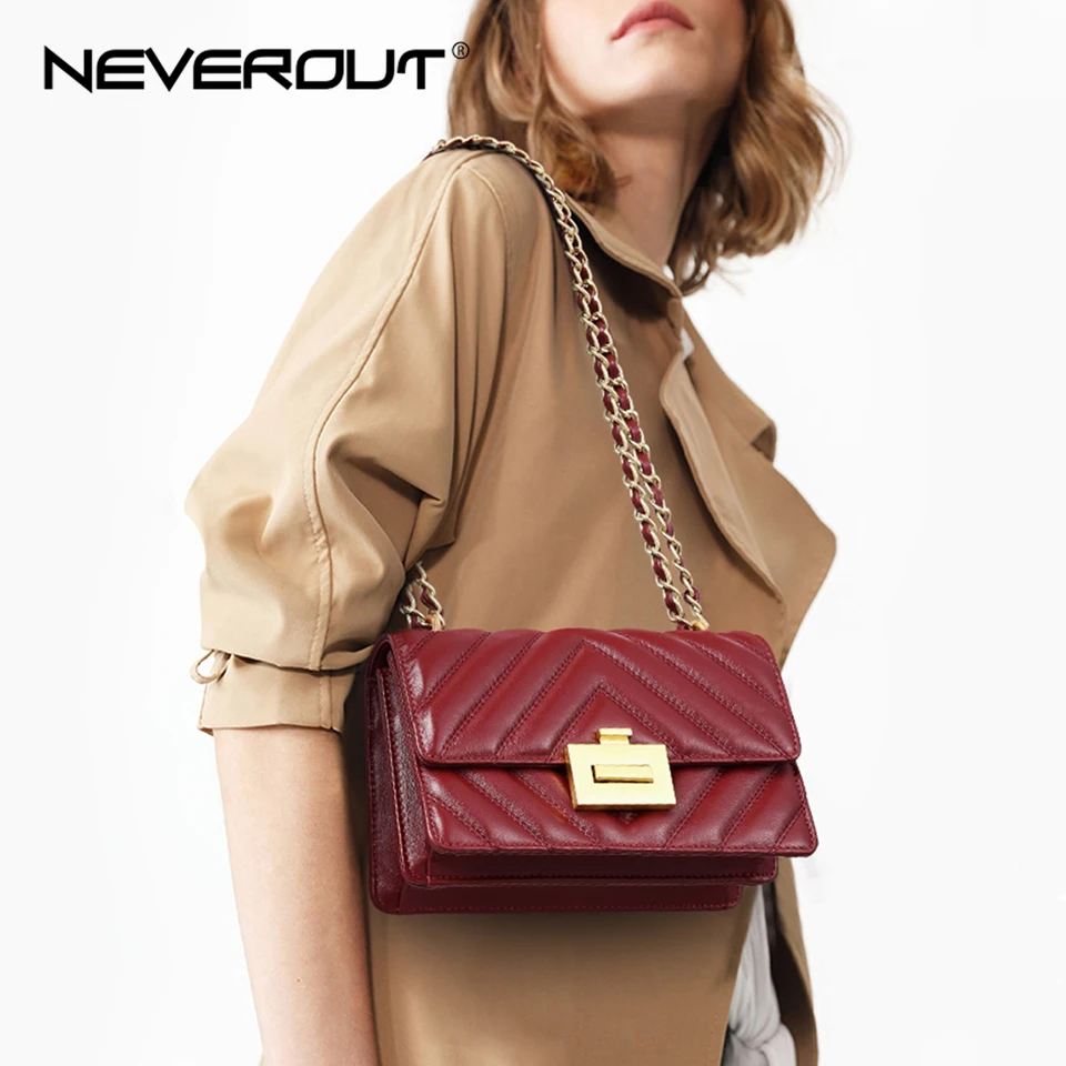 Сумка-мессенджер NEVEROUT из натуральной овчины высокого качества 2019 - купить по