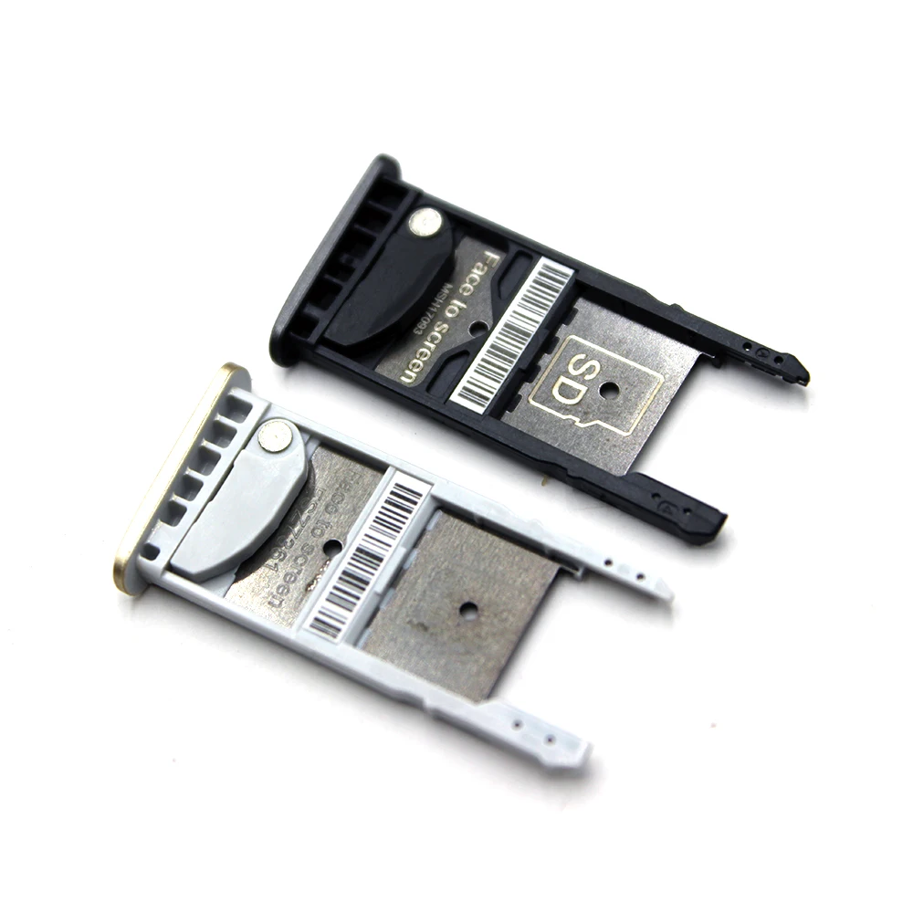 

10pcs/Lot Original New SIM Card Tray Slot Holder For Motorola Moto G5 Plus Gold/Black Color