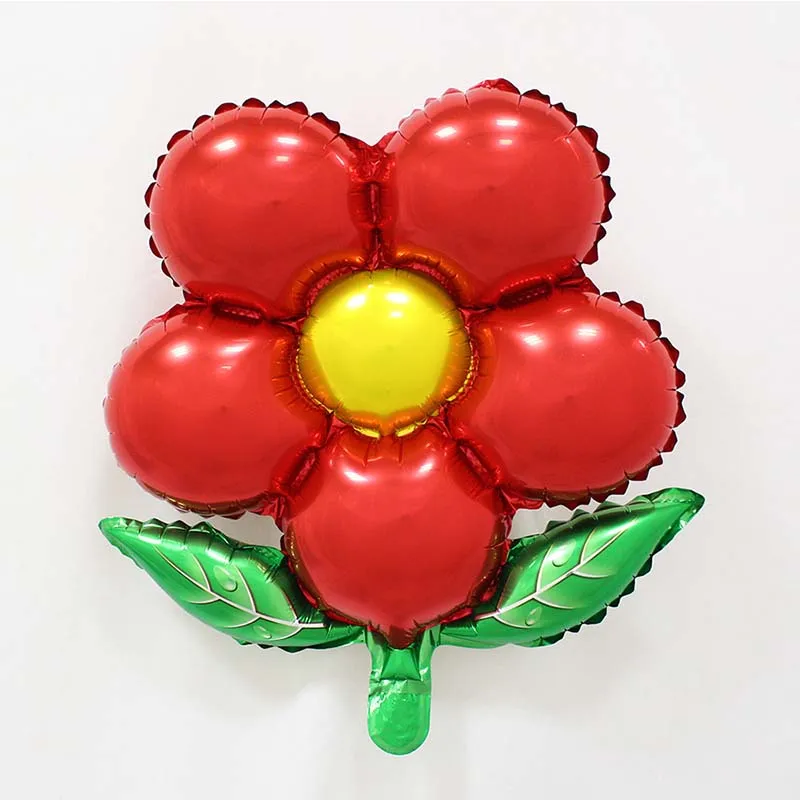 1PC 18inch Five flowers Aluminum foil balloons lovely toys Wedding favors and gifts children birthday party decorations globos | Дом и сад