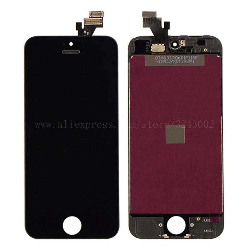 AAA без битых пикселей 4.0 дюйма Экран для Apple iPhone 5 г ЖК-дисплей Дисплей Сенсорный