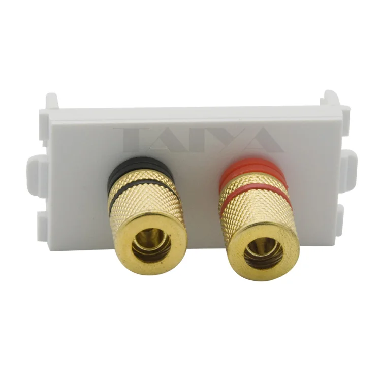 Звуковая коробка с разъемом банана настенная пластина|wall plate|sound wall platewall connector |