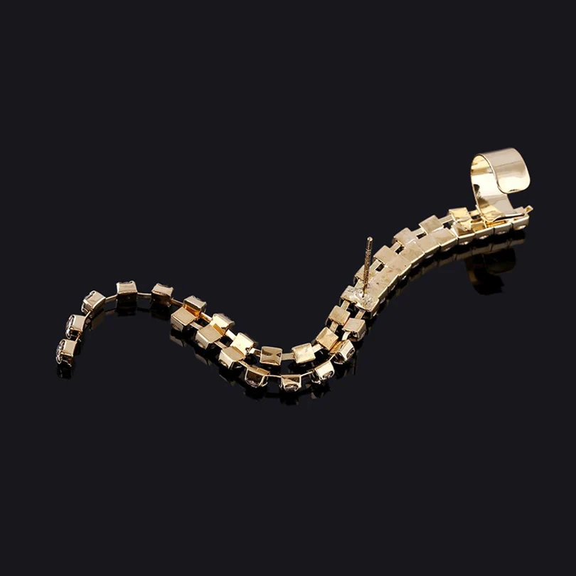 1 предмет Модный комплект с кисточками Кафф серьги ювелирных изделий Полный