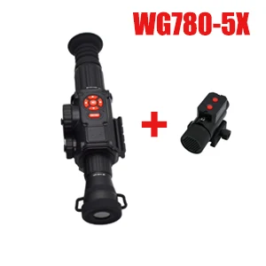 WG780-5X WILDGAMEPLUS WG780 охотничий прицел ночного видения зеленый с Wi-Fi приложение gps отслеживание инфракрасный ИК ночного видения прицел оптика - Цвет: WG780-5X