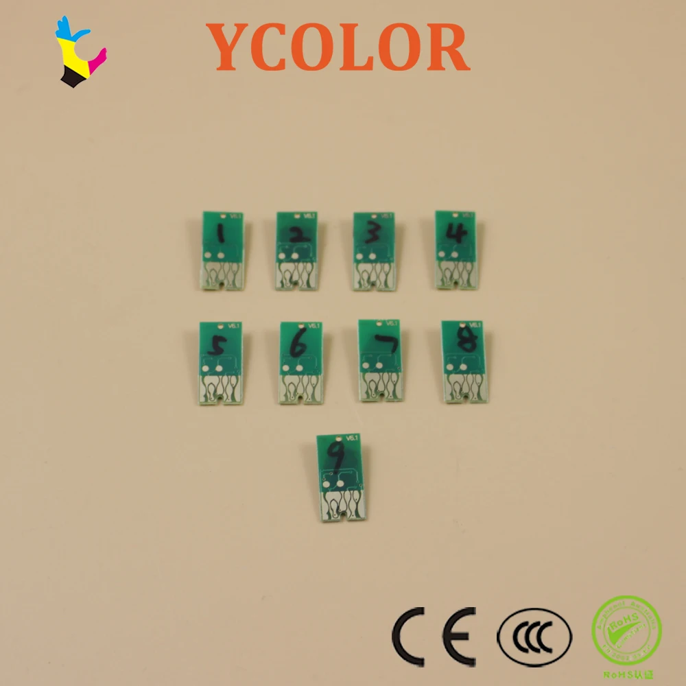 

10 шт., совместимые с картриджами Epson 9700 7700 9700