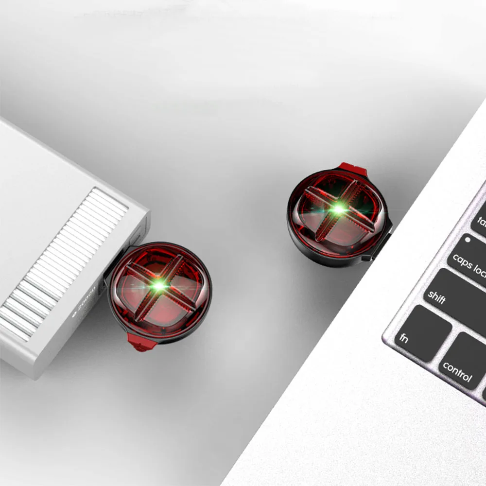 5 Режимов Заднего Света велосипедный светодиодный перезаряжаемый USB умный тормоз
