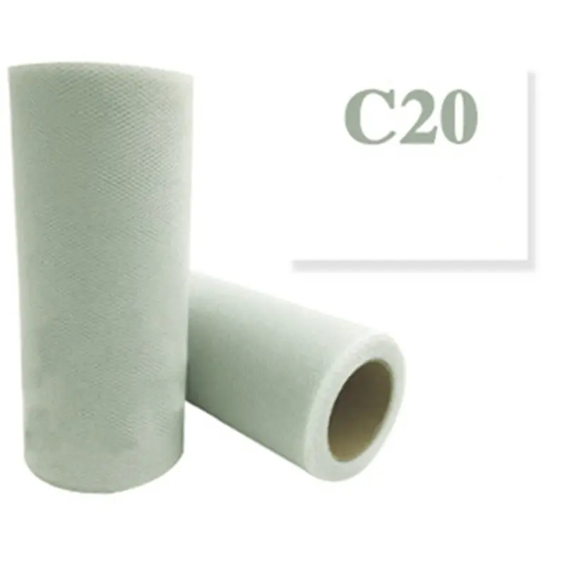 TC01-C20 Рулон тюля, 5 см, 15 см, 25 ярдов, украшение на день рождения, свадьбу, катушку, пачка, подарочная упаковка, сделай сам, Детская рубашка, товары для мероприятий - Цвет: TC01-C20