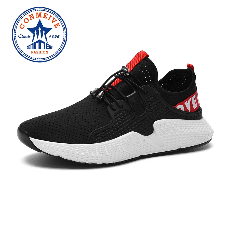 2018 летние мужские кроссовки дышащие сетчатые для бега Мужская Уличная