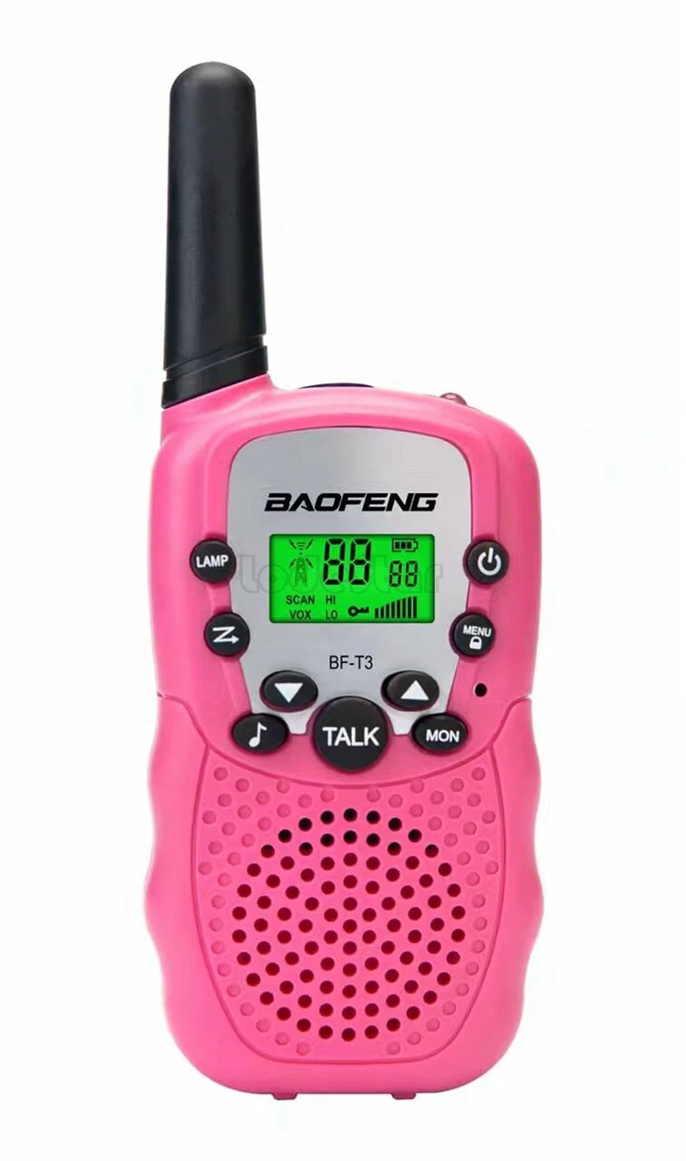 Портативная мини рация Baofeng 2 шт. Вт UHF 462 467 МГц 22 канала T3 VOX FM передатчик детская