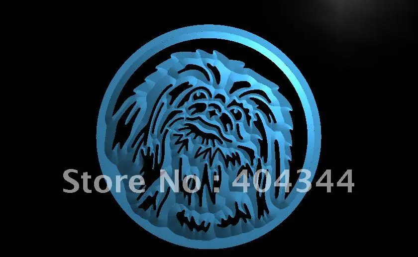 

LB677- Pekingese Dog Breed Pet LED Neon Light Sign home decor crafts