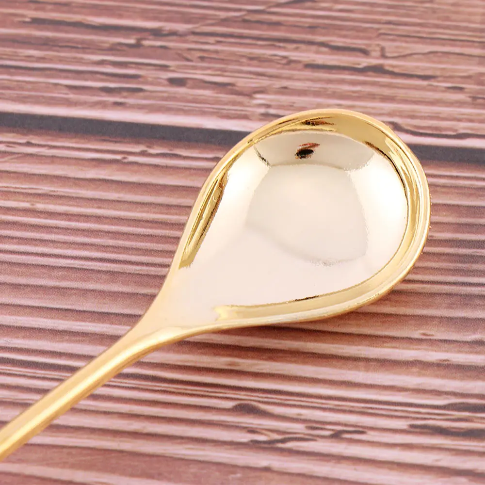 1 шт. маленькая десертная ложка в винтажном Королевском Стиле|Кофейные совки| |