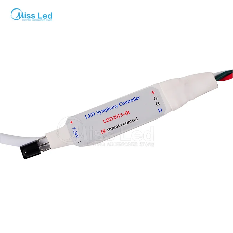 Новый IR-DC12v 21key пульт дистанционного управления для светодиодных лент с 4 кнопками