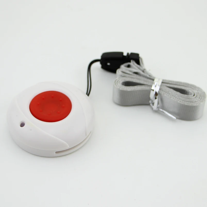 Бесплатная доставка беспроводная кнопка аварийной сигнализации для GSM/PSTN 433