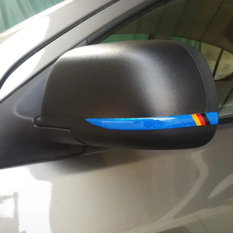 2 шт. зеркальный отражатель заднего вида из углеродного волокна наклейка для Buick