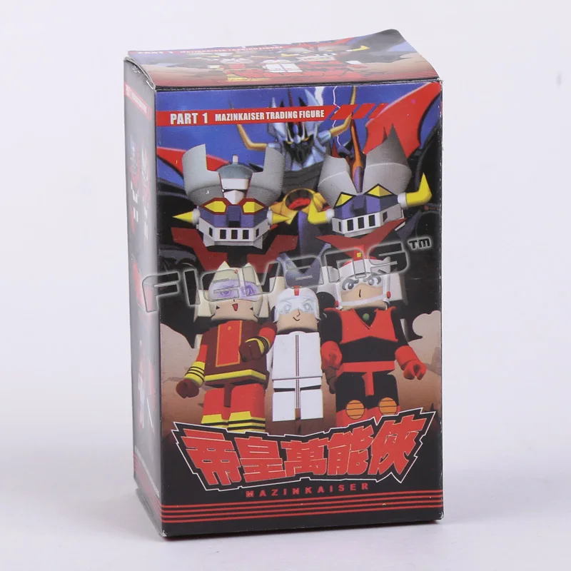 Аниме мультфильм мазингер Z мини ПВХ Фигурки коллекционные игрушки 2-pack 8 см