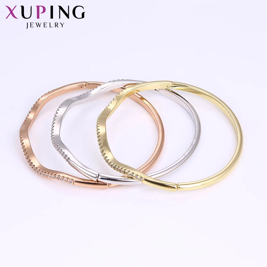 Элегантный браслет Xuping с тремя романтическими композициями очаровательный