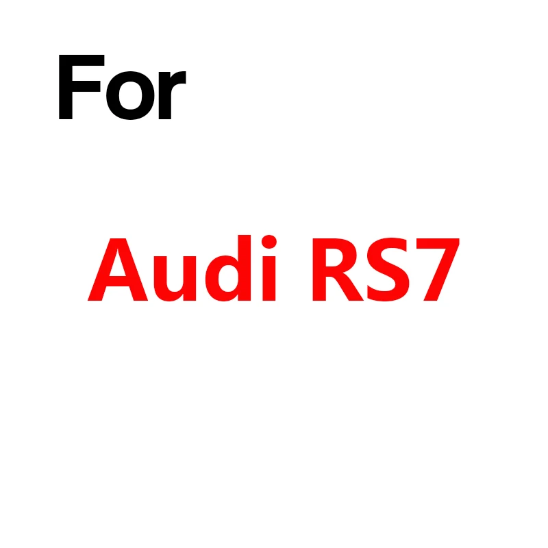 For Audi RS7 Buildreamen2 чехол для автомобиля солнцезащитный козырек Снежный дождь устойчивый к царапинам пылезащитный чехол водонепроницаемый для Audi 80 A5 Allroad RS4 RS7 S6 A1 Q5 - Название цвета: For Audi RS7