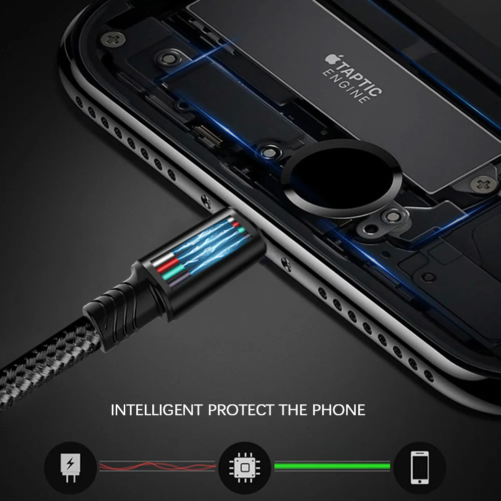 Rovtop 3 в 1 USB кабель с несколькими устройствами разъем для телефона зарядный шнур