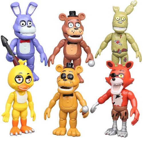 FNAF World Sister Location Five Nights At Freddy's Baby Pizza Ballora Foxy медведь Фредди эннард спрингтрап модель детские игрушки - Цвет: FNAF 3