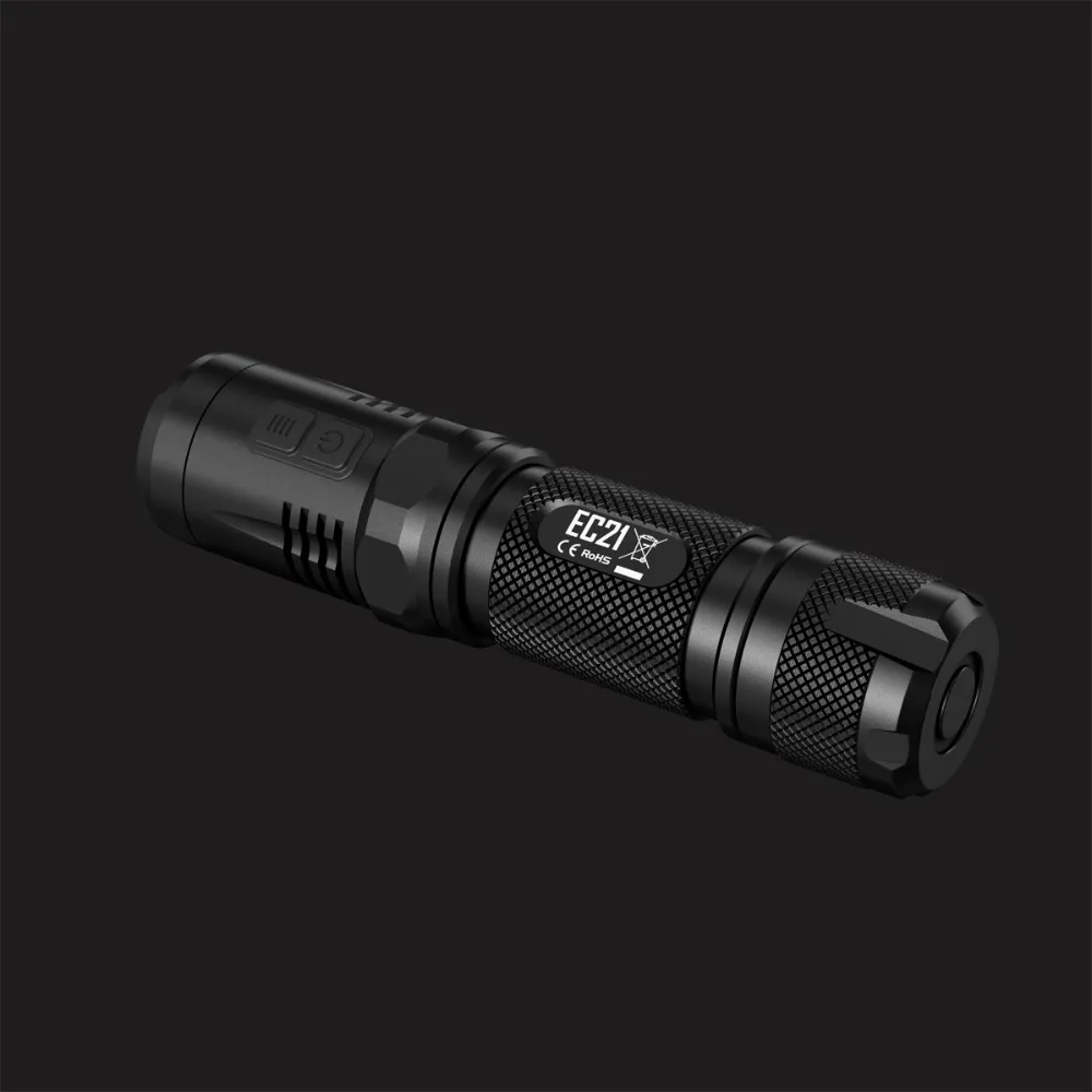 Топ продаж NITECORE EC21 Whithe и красный CREE XPG2 R5 светодиодный фонарик Алюминий сплав