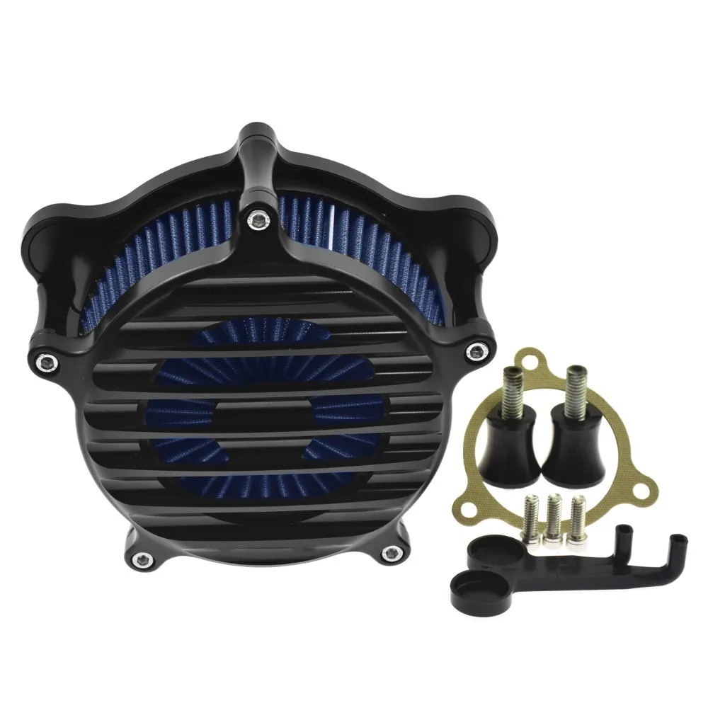 

Motorcycle Air Filter Air Cleaner Intake For Harley Touring Road Glide 08-up Dyna 00-17 softail 2000-18 XL Sportster 1991-2017
