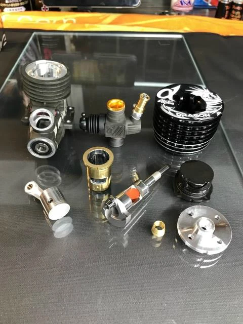 21 dragon IV 21RR 1 3P PRE BRAKEN IN Nitro гоночный двигатель внедорожник с настраиваемой трубой