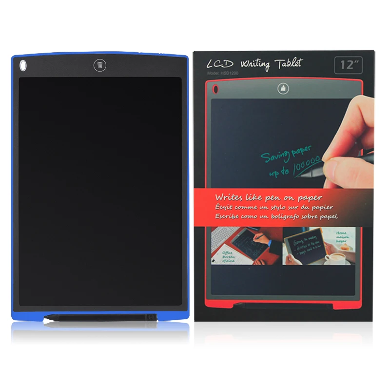 1" ЖК-электронный цифровой планшет Boogie Board простой стилус доски для записей детская письменная доска для рисования планшет детский подарок