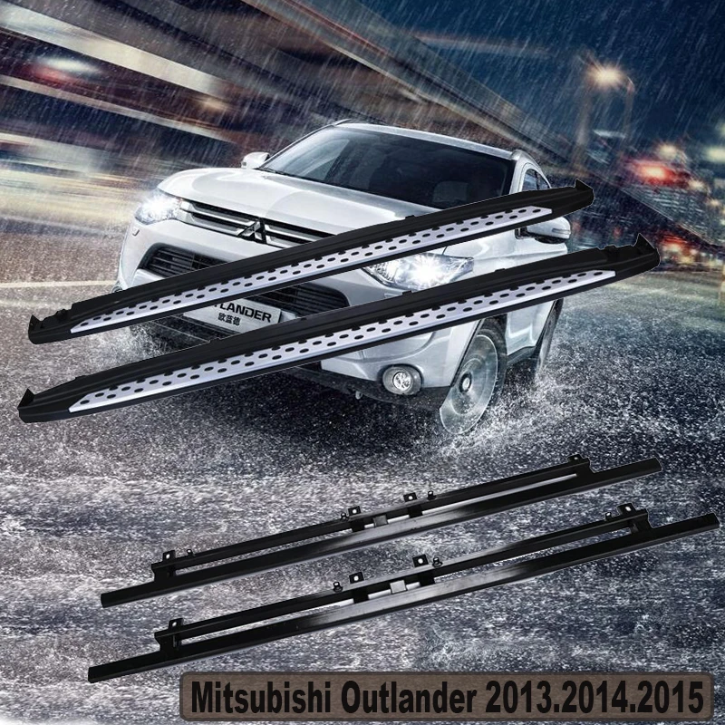 Подножки Outlander боковые подножки педали для Mitsubishi 2013.2014.2015. Совершенно новые