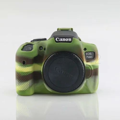 Силиконовый резиновый чехол для камеры Canon EF 100D 200D 600D 650D 700D 750D 1300D 1500D 5D4 5D3 6D