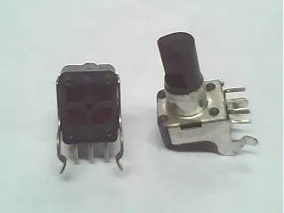 

1pcs ALPS brand, RK09 type double potentiometer, B10K, 13mm axis