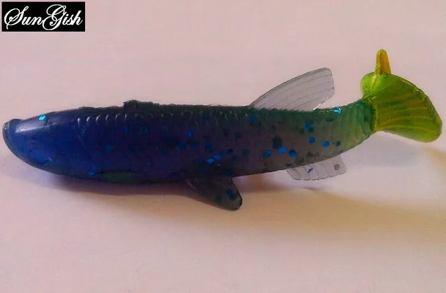 Мягкие Приманки Bionic четыре цвета Рыболовные Снасти Питания Рыбы FA0091 | Спорт и