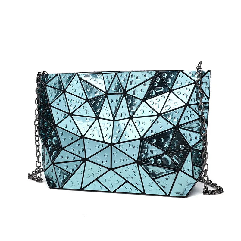 New Bao Bag Womens Clutch Handbag Hologram Female Chain Shoulder Bags Drops Of Water Geometric Crossbody Messenger bolso | Багаж и сумки