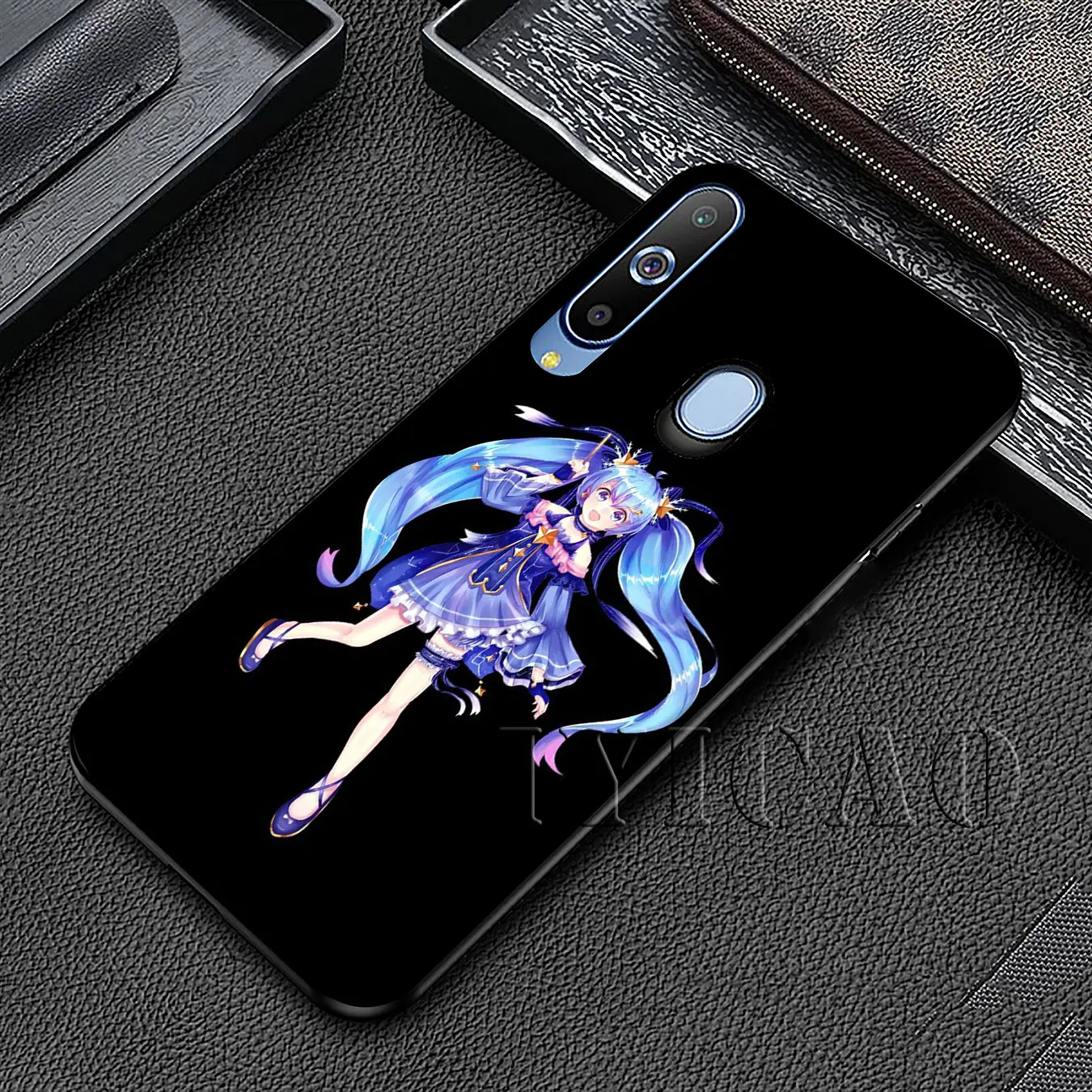 Мягкий силиконовый чехол IYICAO Anime Girl Hatsune Miku для Samsung Galaxy A70 A60 A50 A40 A30 A20 A10 A50S A40S A30S A20E