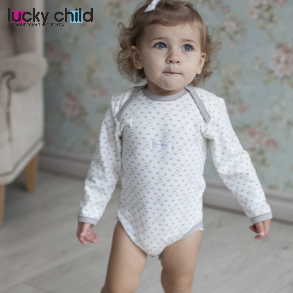 Боди Lucky Child комплект : 2 шт. для девочек|Боди малышек| |
